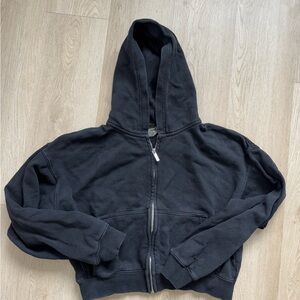 YoungLA For Her Cropped Zip Up